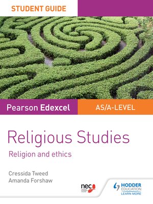 cover image of Pearson Edexcel Religious Studies a level/AS Student Guide